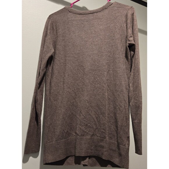 Loft Cardigan Sweater Womens‎ XS Extra Small Brown Button Front Pockets - Picture 2 of 4